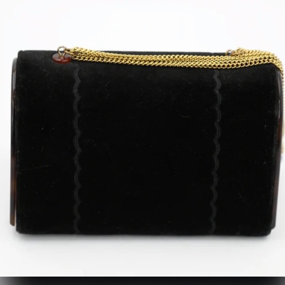 NWT  Coblentz Vtg Velvet Box Purse Chain Strap - Picture 7 of 11
